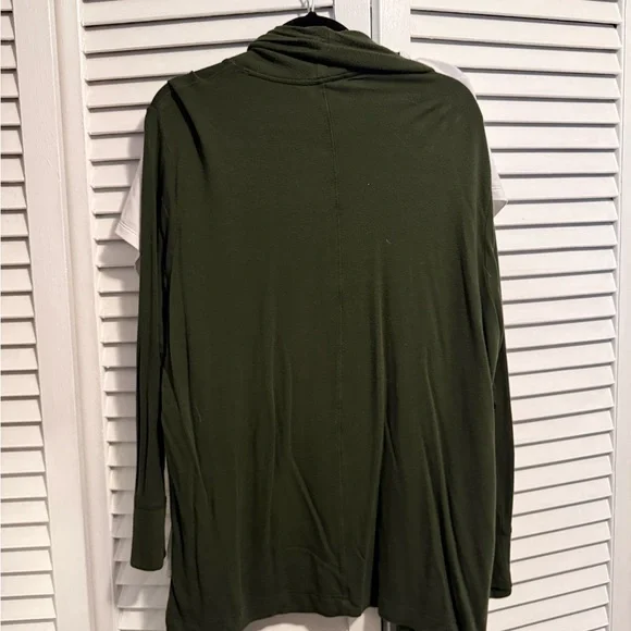 Athleta Forest Green Women's Cardigan XL - Picture 2 of 3